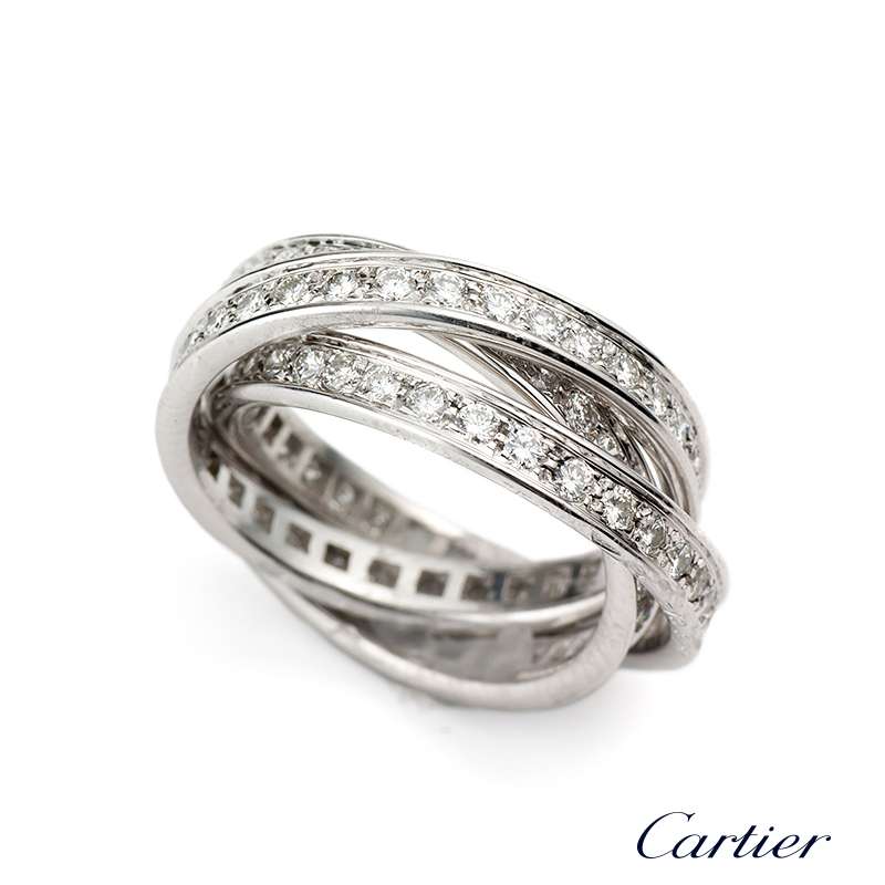 cartier trinity ring 52